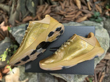 Nike Kobe 5 Basketball Shoes in Metallic Gold