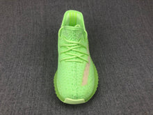 Yeezy 350 V2 Kids Sneakers Glow Green