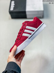 Adidas GVP Canvas STR Low-Top Sneakers Burgundy B23999
