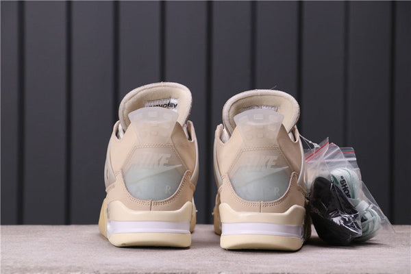 Jordan 4 Off-White Cream Women's Sneakers CV9388-100