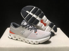 On Cloud X4 Low-Top Running Shoes Silver/Flame