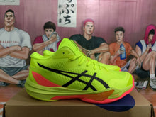 ASICS Neon Yellow Basketball Sneakers