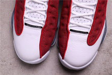 Air Jordan 13 Red Flint Sneakers - Red, Gray and White