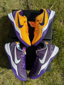 Nike Kobe 8 LSU Basketball Shoes in Gold and Purple