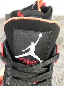 Jordan 4 Tattoo Black and Red Sneakers CT8527-016