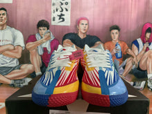 Converse Basketball Shoes in Red and Blue Mismatched Colors