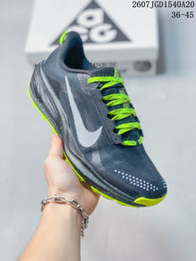 Nike ACG Pegasus Trail Sneakers Dark Gray Neon Green HV8116-400