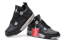 Jordan Air Jordan 4 Black Grey Sneakers 314254-003