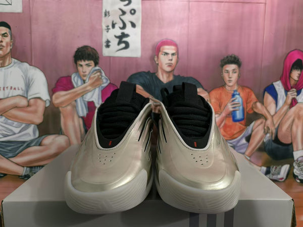 Silver Gray Low-Top Sneakers