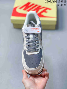 Nike Air Force 1 '07 Low Sneakers White and Gray