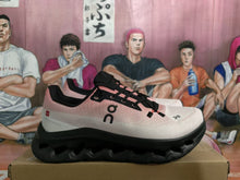 On Cloudmonster Sneakers in Pink and Black
