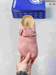 Birkenstock Zurich Suede Clog Sandals Pink