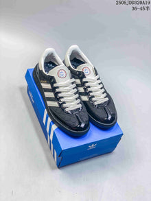 Adidas Spezial Low-Top Sneakers in Black and White