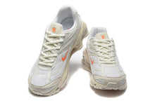 Nike Shox Ride 2 White and Orange Sneakers