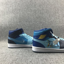 Jordan Air Jordan 1 Mid Blue Graphic Sneakers BV7446-400