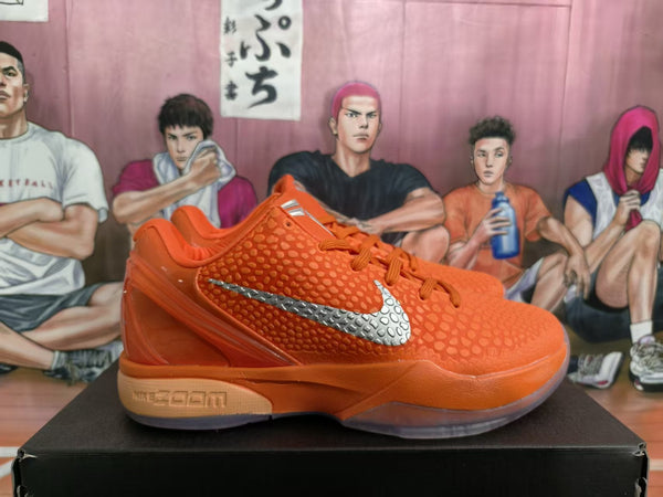 Nike Zoom Basketball Sneakers in Orange