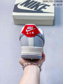 Nike Air Force 1 '07 Low Sneakers in Gray and White