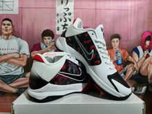 Nike Basketball Sneakers Black White Red