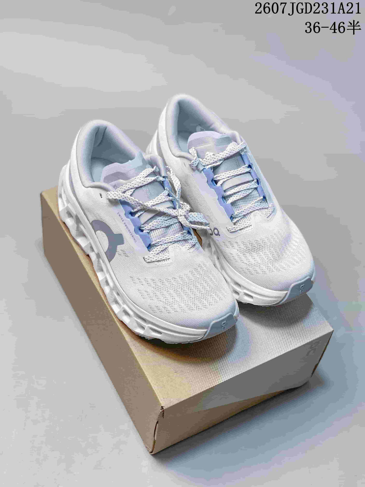 On Cloudmonster 3 Sneakers White and Light Blue 712210TIT