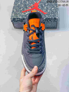 Jordan Spizike Low Sneakers in Black and Orange