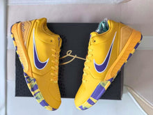 Nike Kobe 4 Basketball Sneakers Yellow Purple
