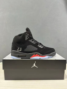 Jordan Air Jordan 5 Retro Black Red High-Top Sneakers