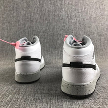 Jordan Air Jordan 1 Mid GS White Cement Sneakers