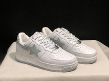 BAPE Bape Sta Low Sneakers White and Gray