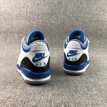 Fragment x Air Jordan 3 Sneakers White Blue Black CT8532-040