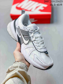 Nike V2K Run White Black Retro Low-Top Sneakers