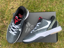 Nike Kobe 6 Basketball Shoes Black White Red