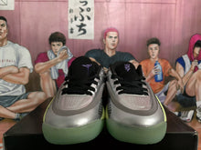 Jordan Basketball Sneakers Silver Green