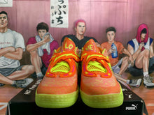 Puma Basketball Shoes in Neon Orange and Lime