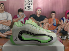 Jordan Chewing Gum Basketball Sneakers Green and Gray