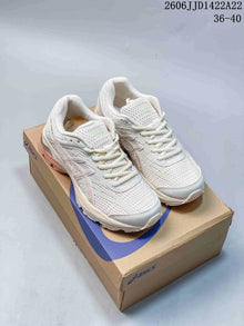 ASICS GEL-FLUX Running Sneakers, Ivory and Peach