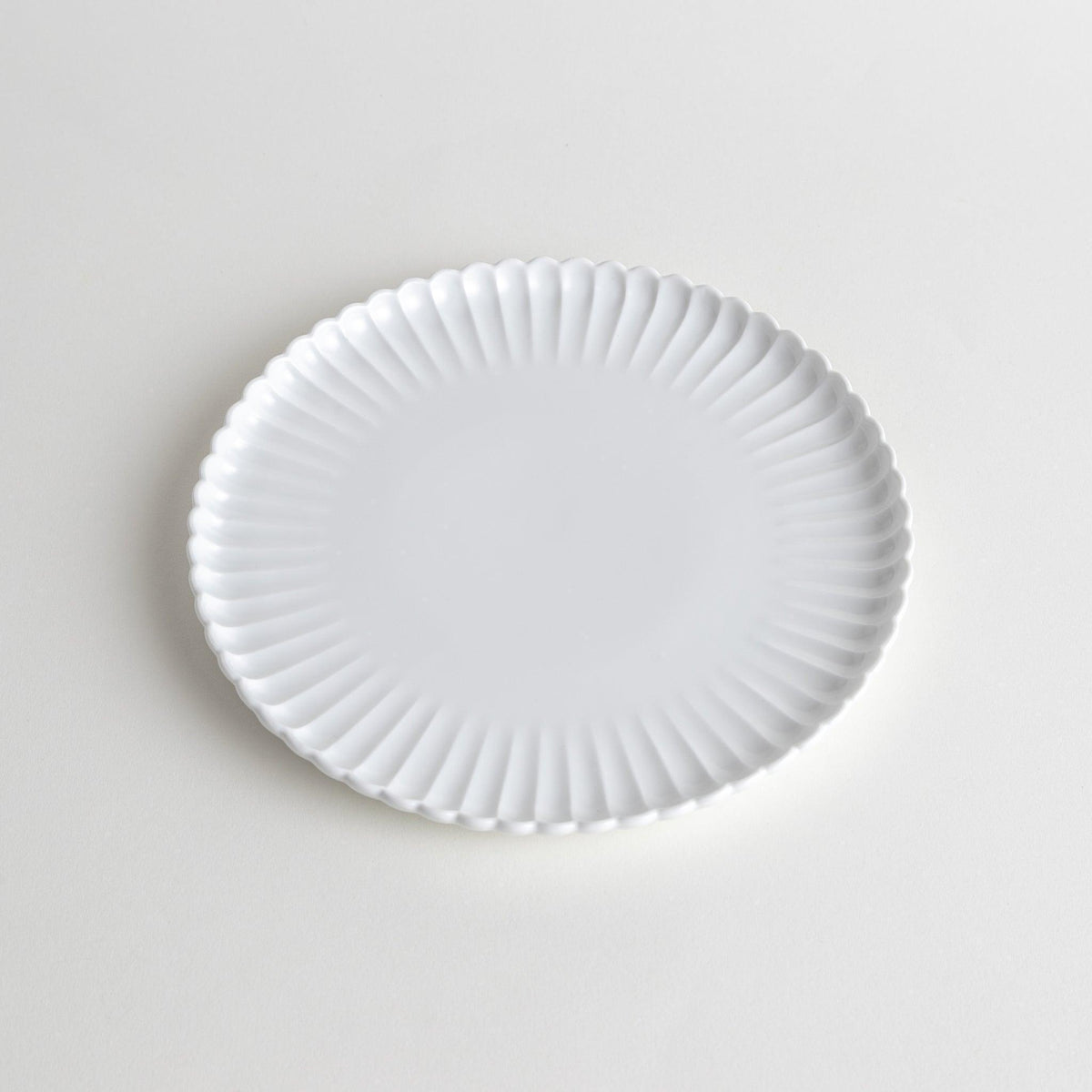 Chrysanthemum Carved Salad Plate