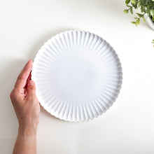Chrysanthemum Carved Salad Plate