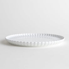 Chrysanthemum Carved Salad Plate