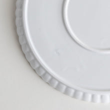 Chrysanthemum Carved Salad Plate