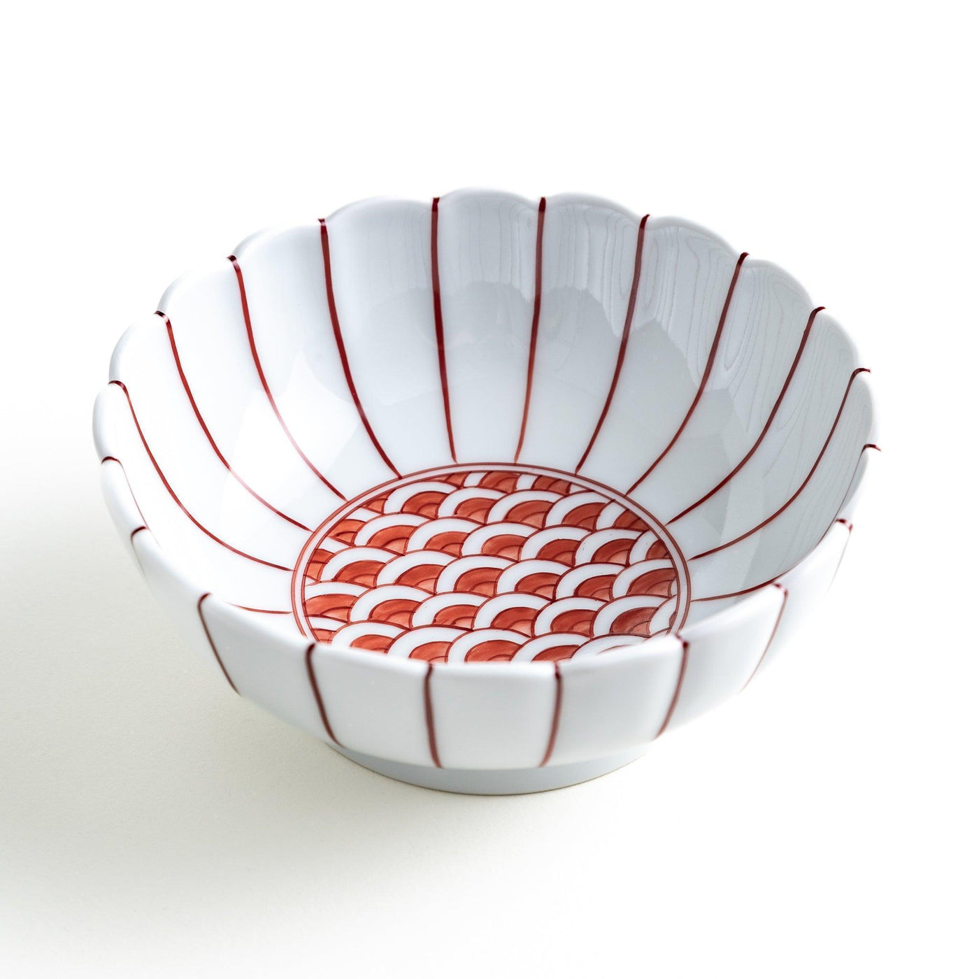 Chrysanthemum Wave Cereal Bowl