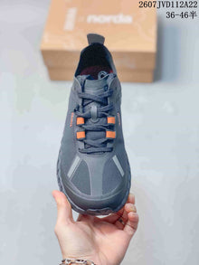 NORDA x Zegna 712720UOI Hiking Sneakers Black 2607JVD112A22