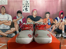 Nike Basketball Sneakers Gray Red Dragon Graphic