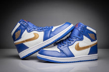 Jordan Air Jordan 1 High Sneakers Blue White Gold