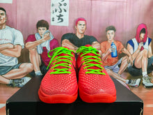 Nike Zoom Sneakers Red Black Neon Green Reverse Green Hornet