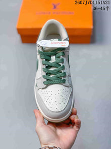 Nike Dunk Low Retro White Green Sneakers 2607JVD1151A21