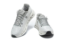On Cloudmonster 3 Running Shoes in Light Gray
