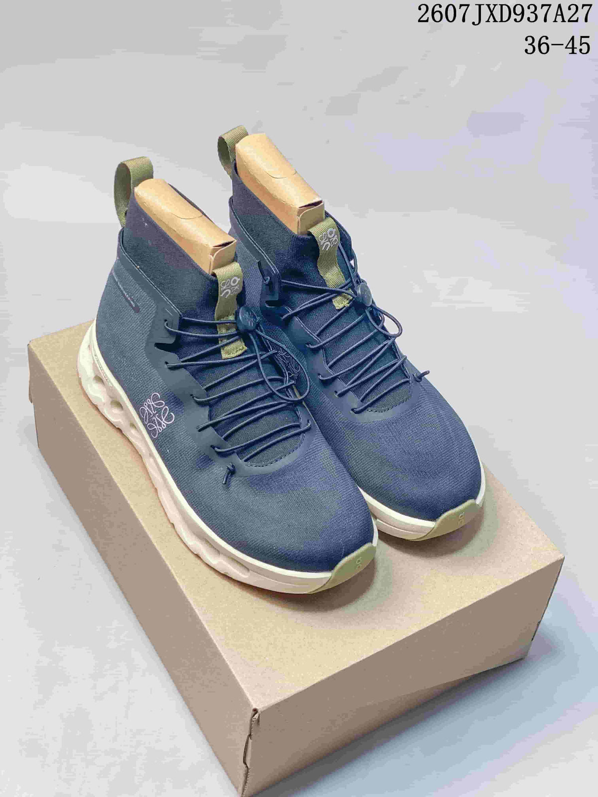 LOEWE x On Cloudtilt High-Top Sneakers Navy 712370URY
