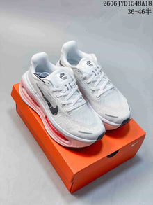Nike Vomero Premium Running Shoes, White and Pink