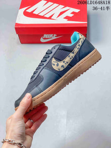 Nike Field General 82 SP Low-Top Sneakers with Leopard Swoosh