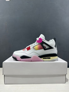 Jordan Air Jordan 4 Retro Comic White Black Pink Sneakers JA1135-100